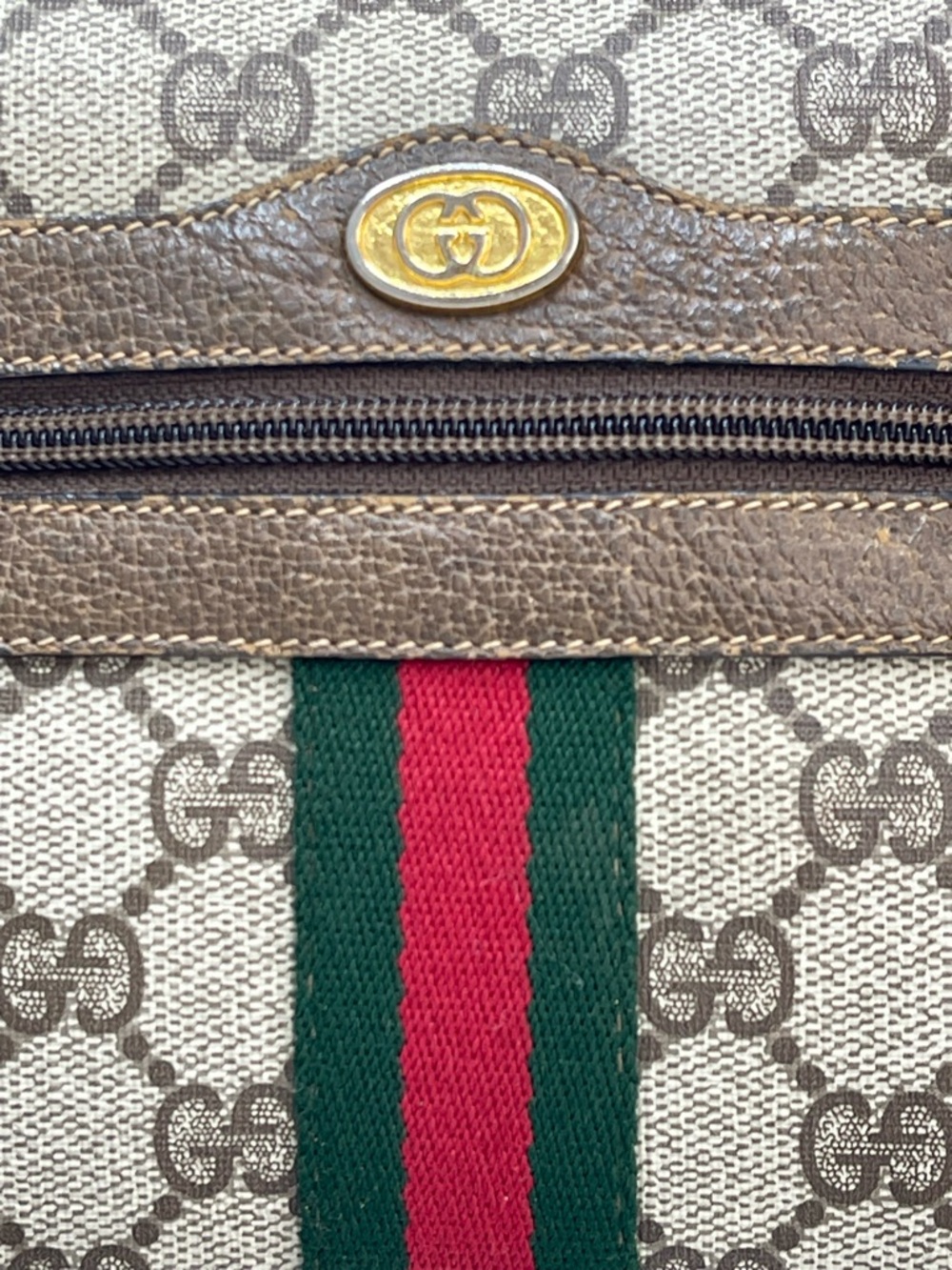 Gucci Ophidia GG Supreme Web Sherry Line shoulder bag - Picture 2 of 16